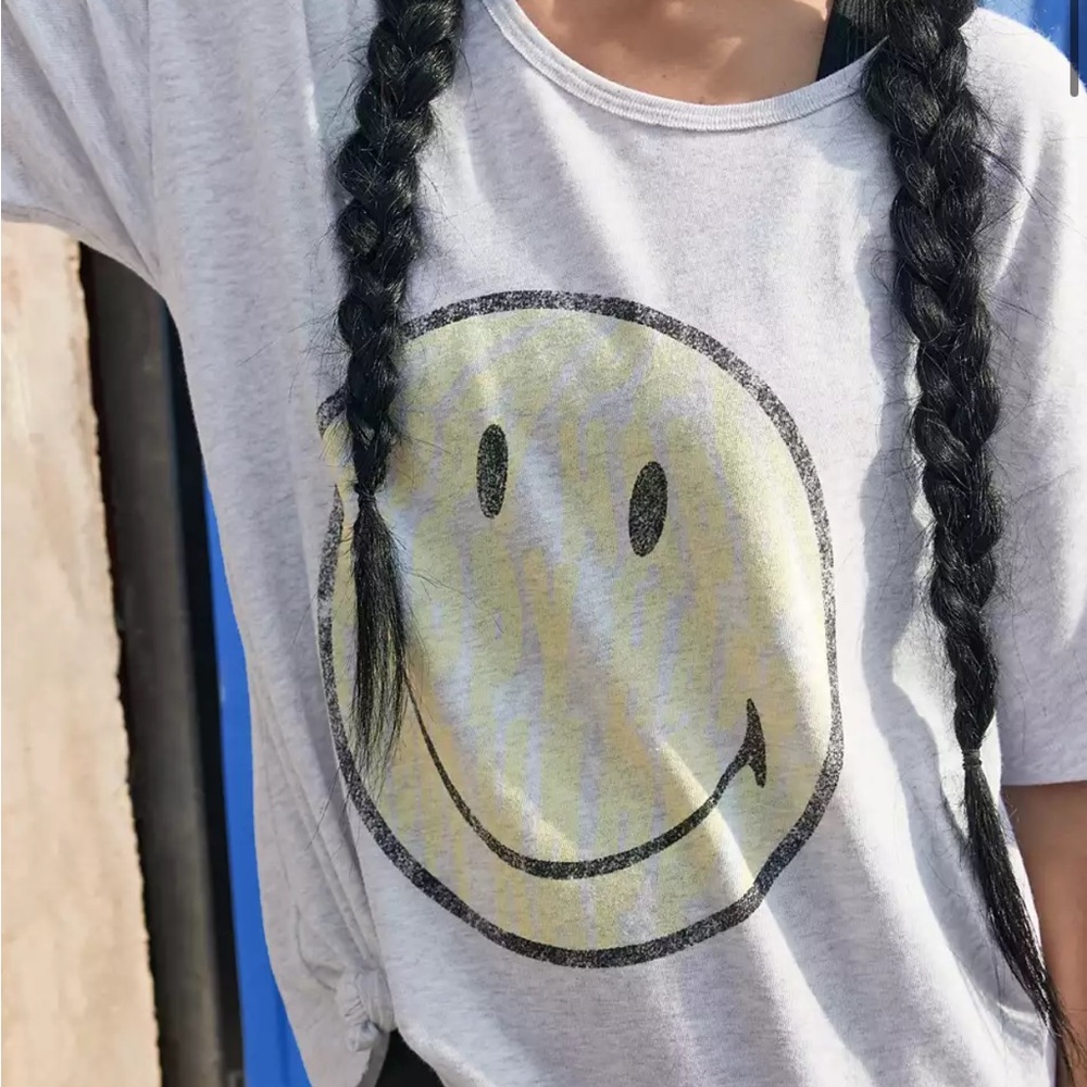 OFFLINE BY AERIE Smiley Graphic Tee